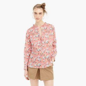 NWT J. Crew Liberty Josephine Floral Popover Top 4